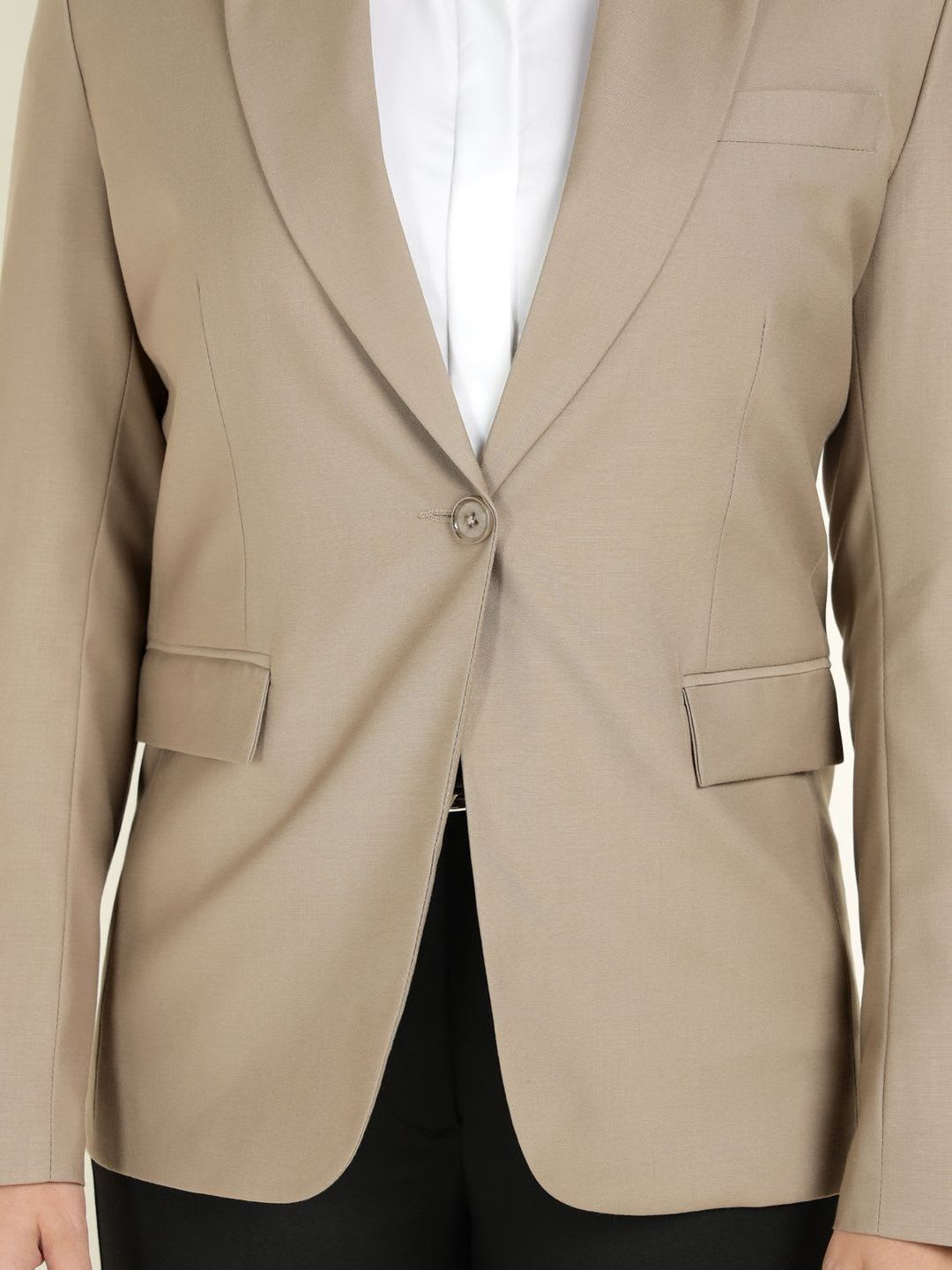 Hancock Slim-Fit Single Breasted Blazer - left view