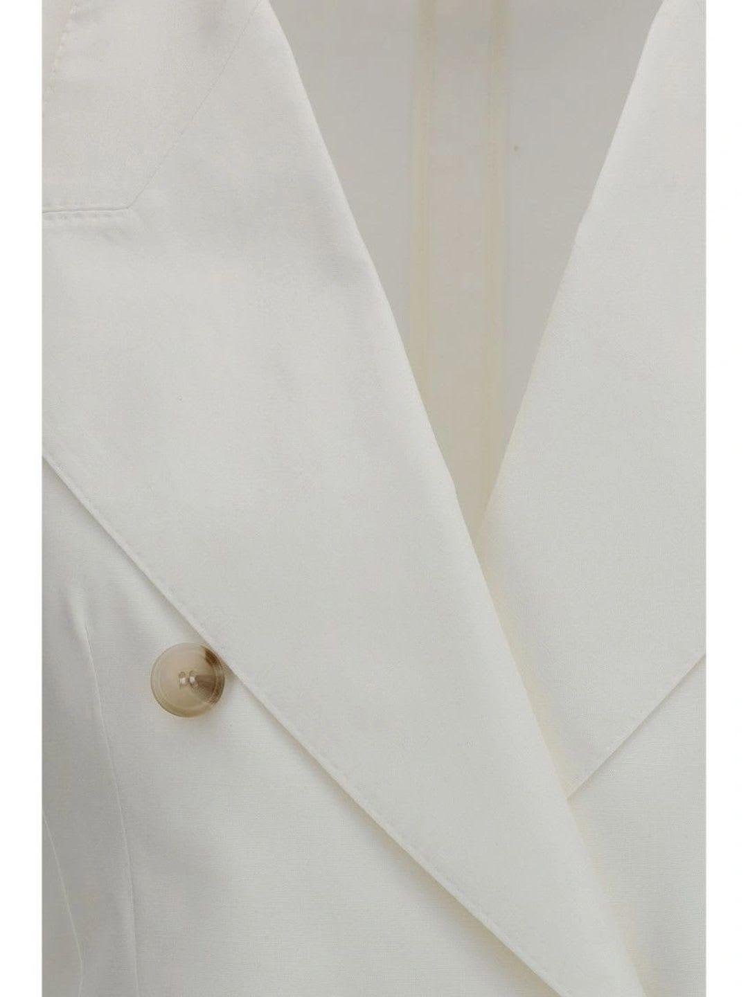 Dolce & Gabbana Peaked Lapel Double-Breasted Tailored Fit Formal Blazers - back view