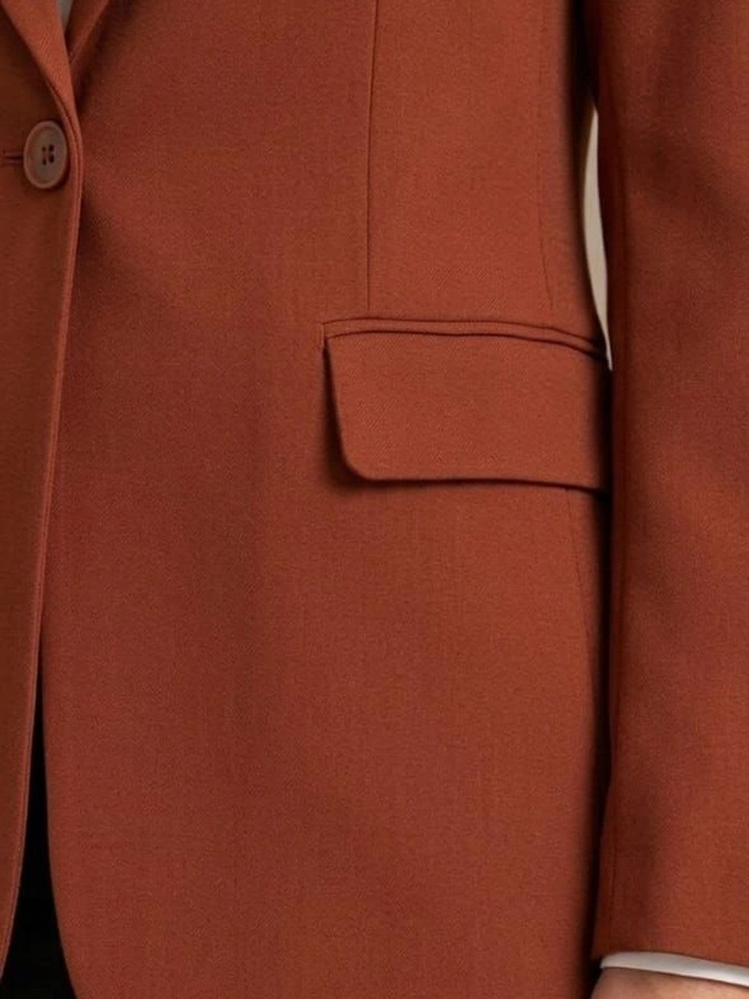 AAROMINFINITY Notched Lapel Single-Breasted Blazer - left view
