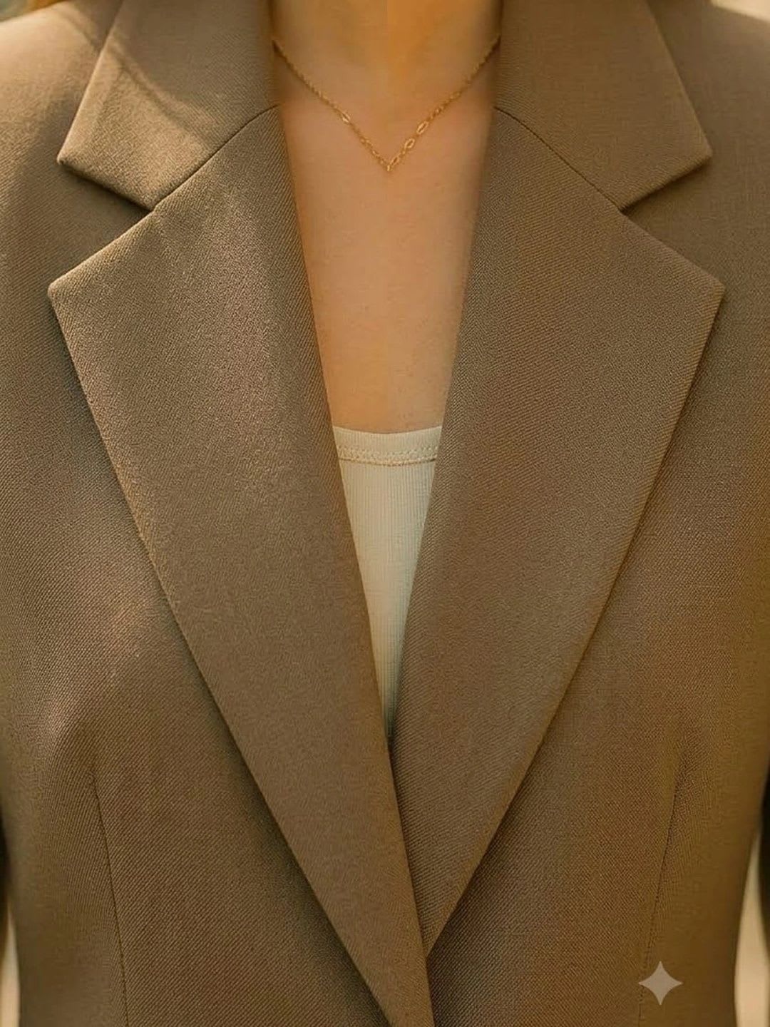 AAROMINFINITY Notched Lapel Single-Breasted Casual Blazers - right view