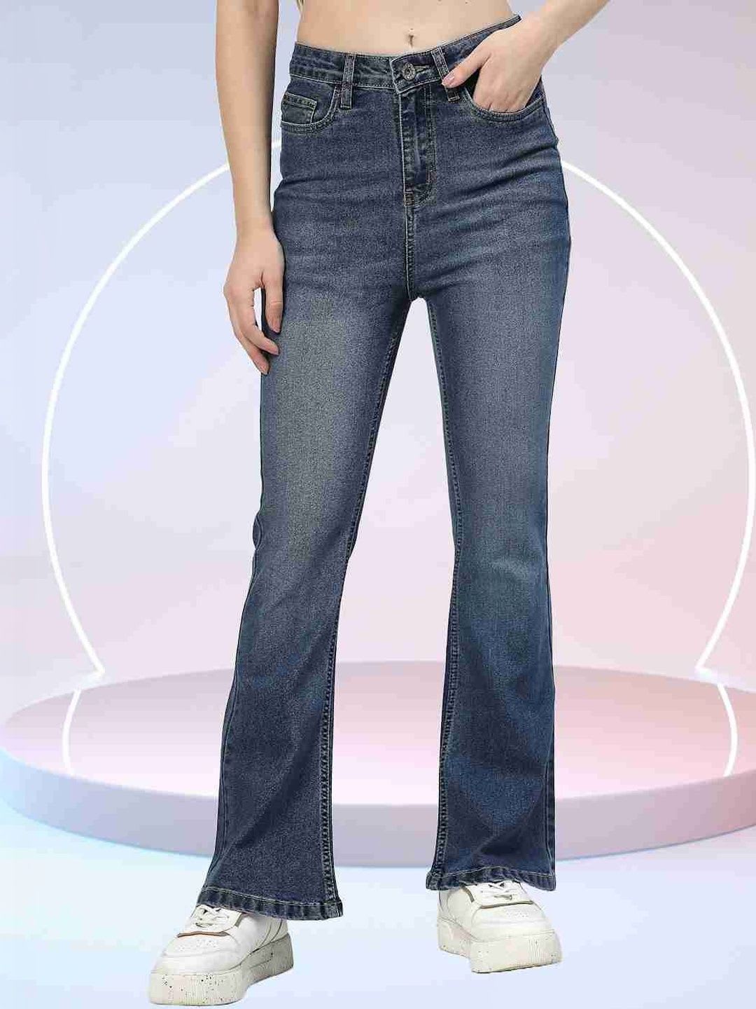 COSMIC Women Bootcut High-Rise Light Fade Stretchable Jeans - default view
