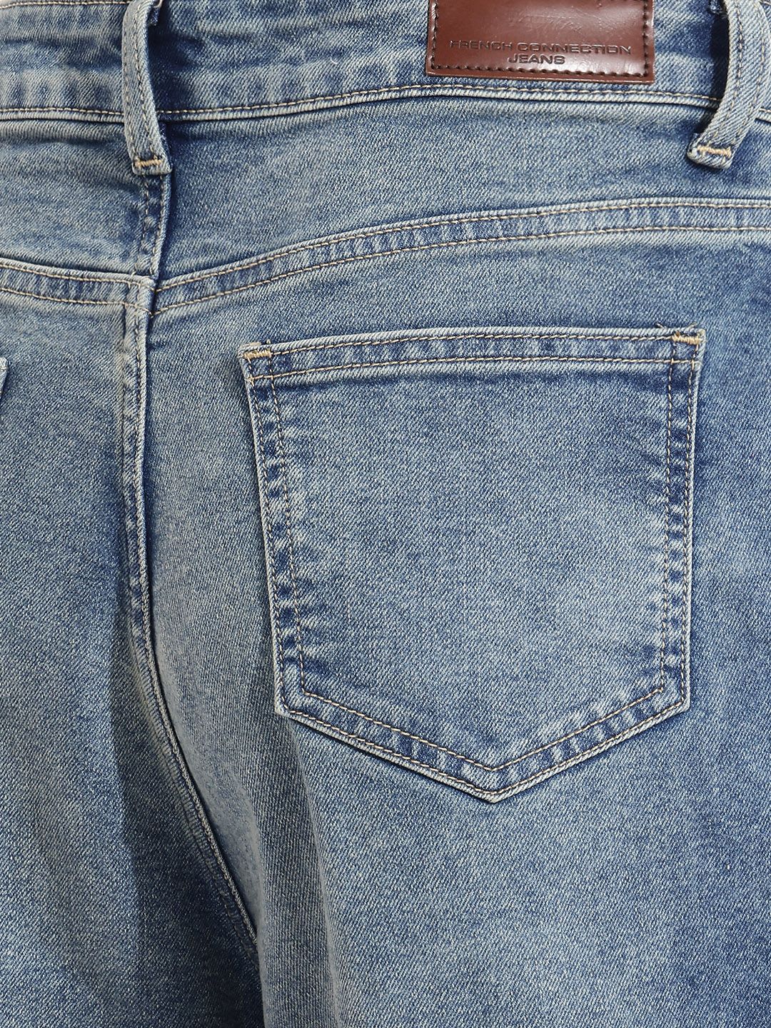 French Connection Women Flared High-Rise Stretchable Jeans - left view