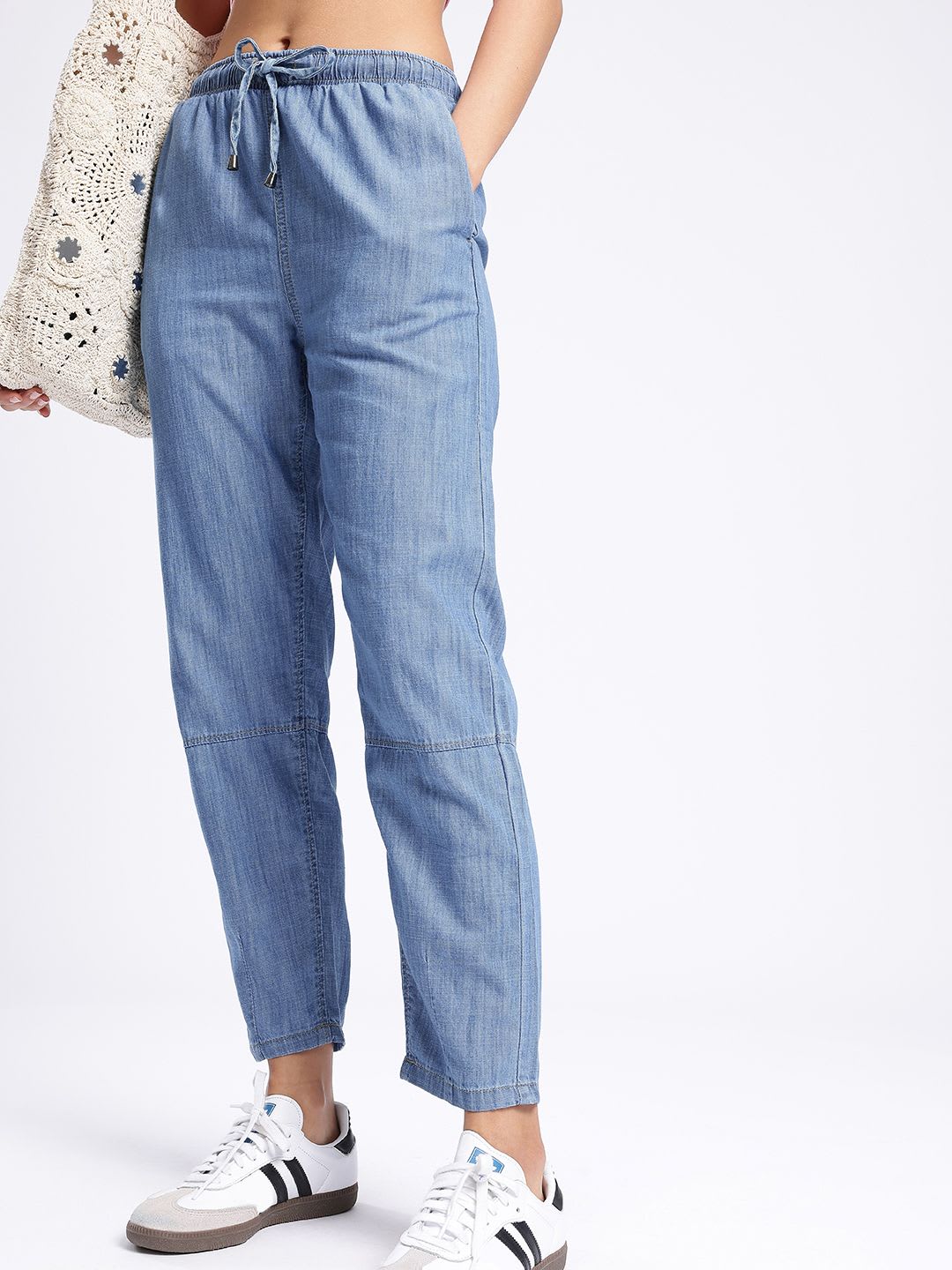 glitchez Women Jogger High-Rise Jeans - default view