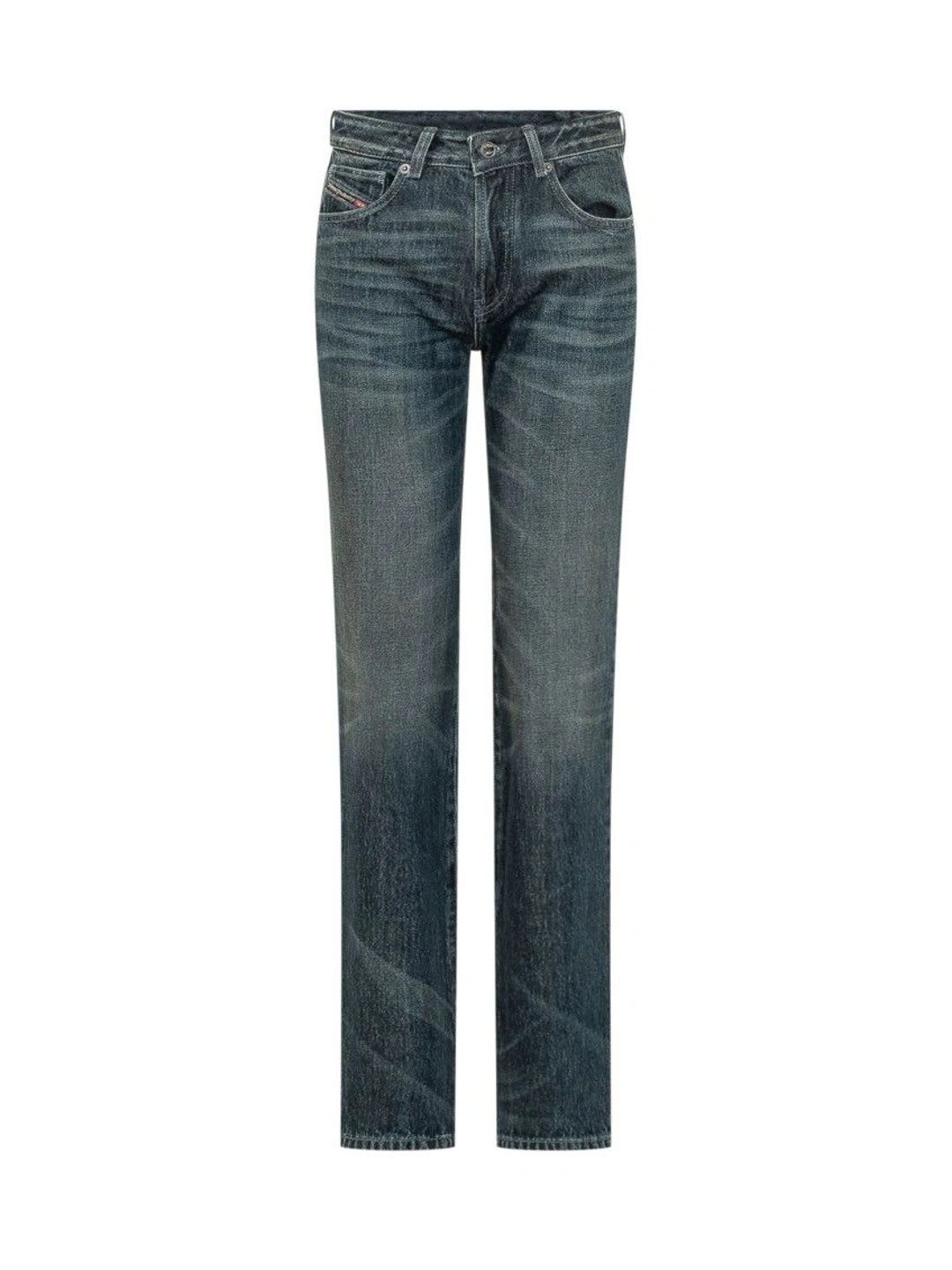 DIESEL Women Straight Fit Mid-Rise Jeans - default view