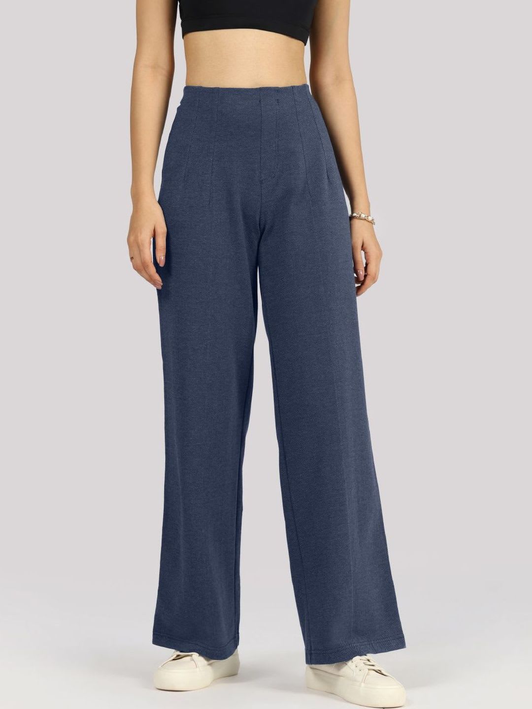 Blissclub Work-To-Wine Twill Wide Darts Pant - default view