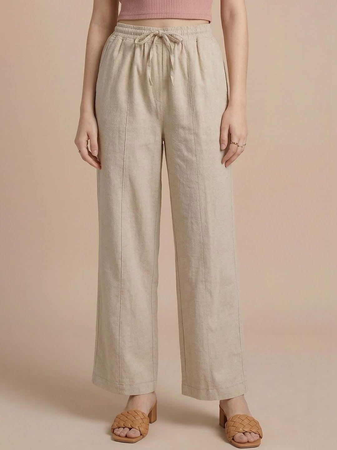 Moda Rapido Women Comfort High-Rise Trousers - default view