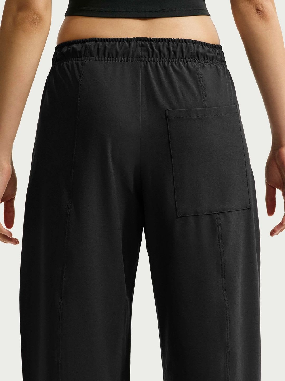 Nike One Women's Dri-FIT Woven Wide-Leg Trousers - back view