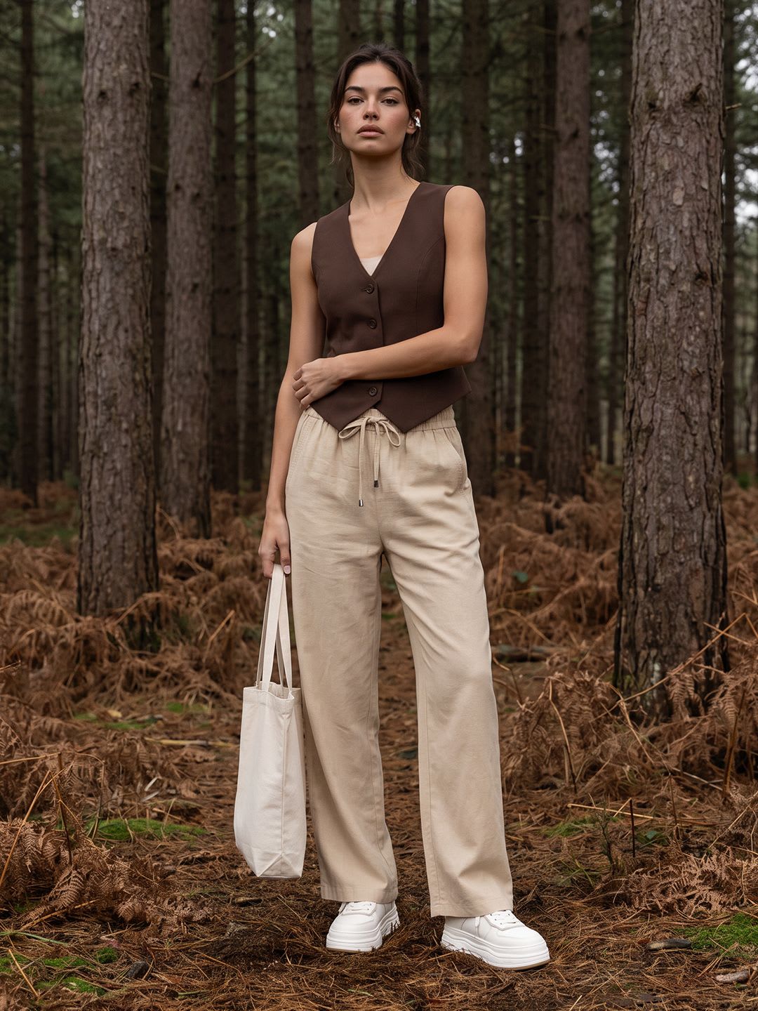 Roadster The Roadster Life Co. Women Loose Fit Pleated Trouser - default view