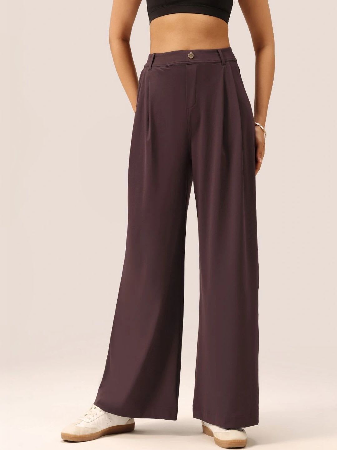 Blissclub Women Cloud Korean Baggy Fit Tall Pants - default view