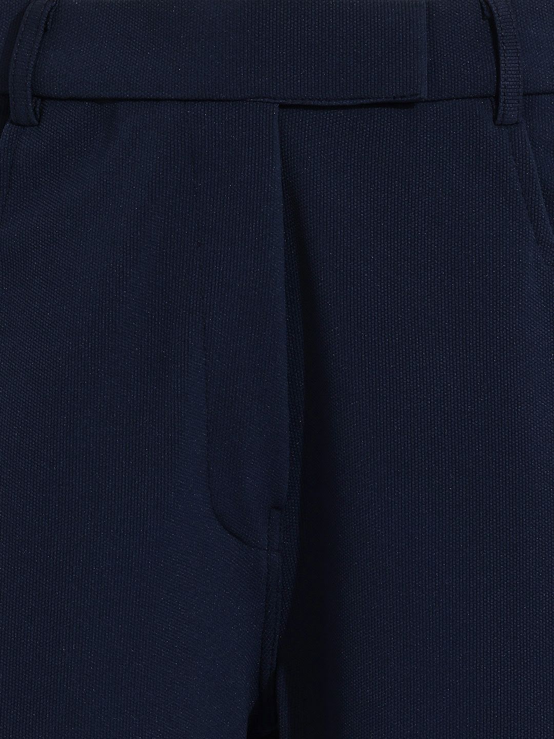 All About You Formals Women High Rise Straight Fit Formal Trousers - left view