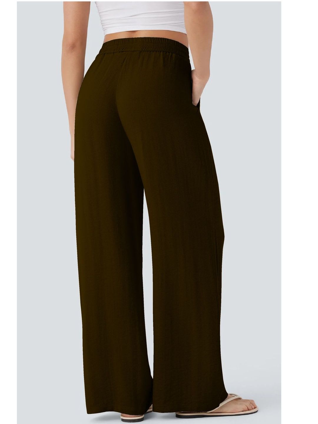 Anouk Rustic Women Trousers - back view