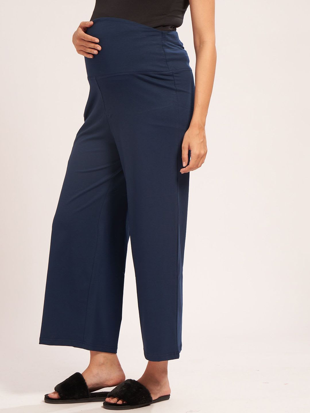 AV2 Women Comfort Low-Rise Maternity Trousers - back view