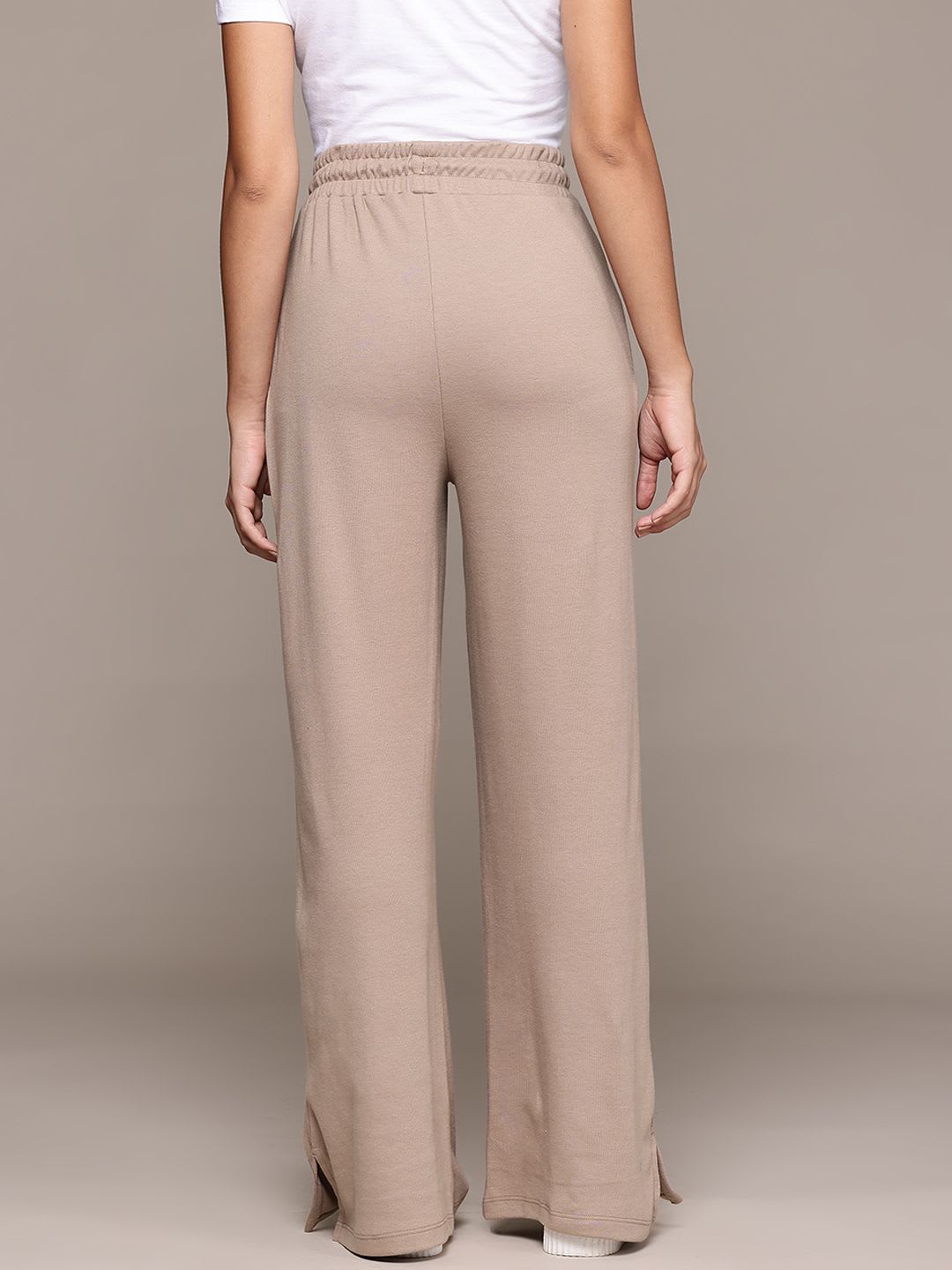 Roadster The Roadster Lifestyle Co. Women Relaxed Fit Wide Leg Trousers - right view