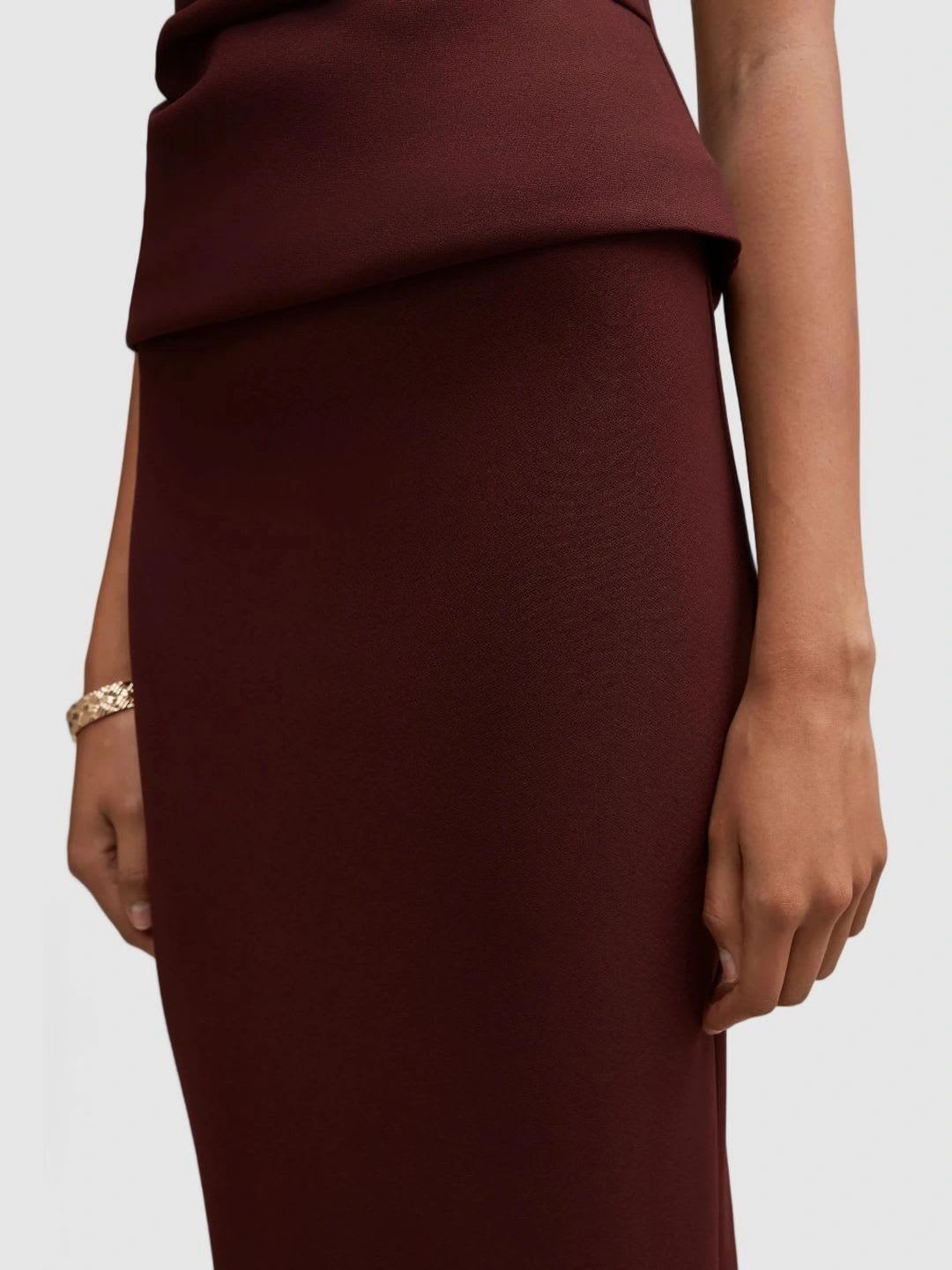 Forever New Jayda Crepe Pencil Skirt - left view