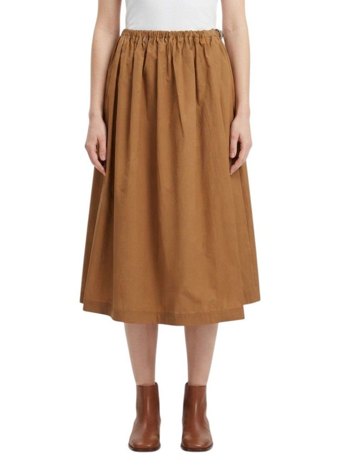 Pinko Women Cotton Midi Flared Skirt - default view