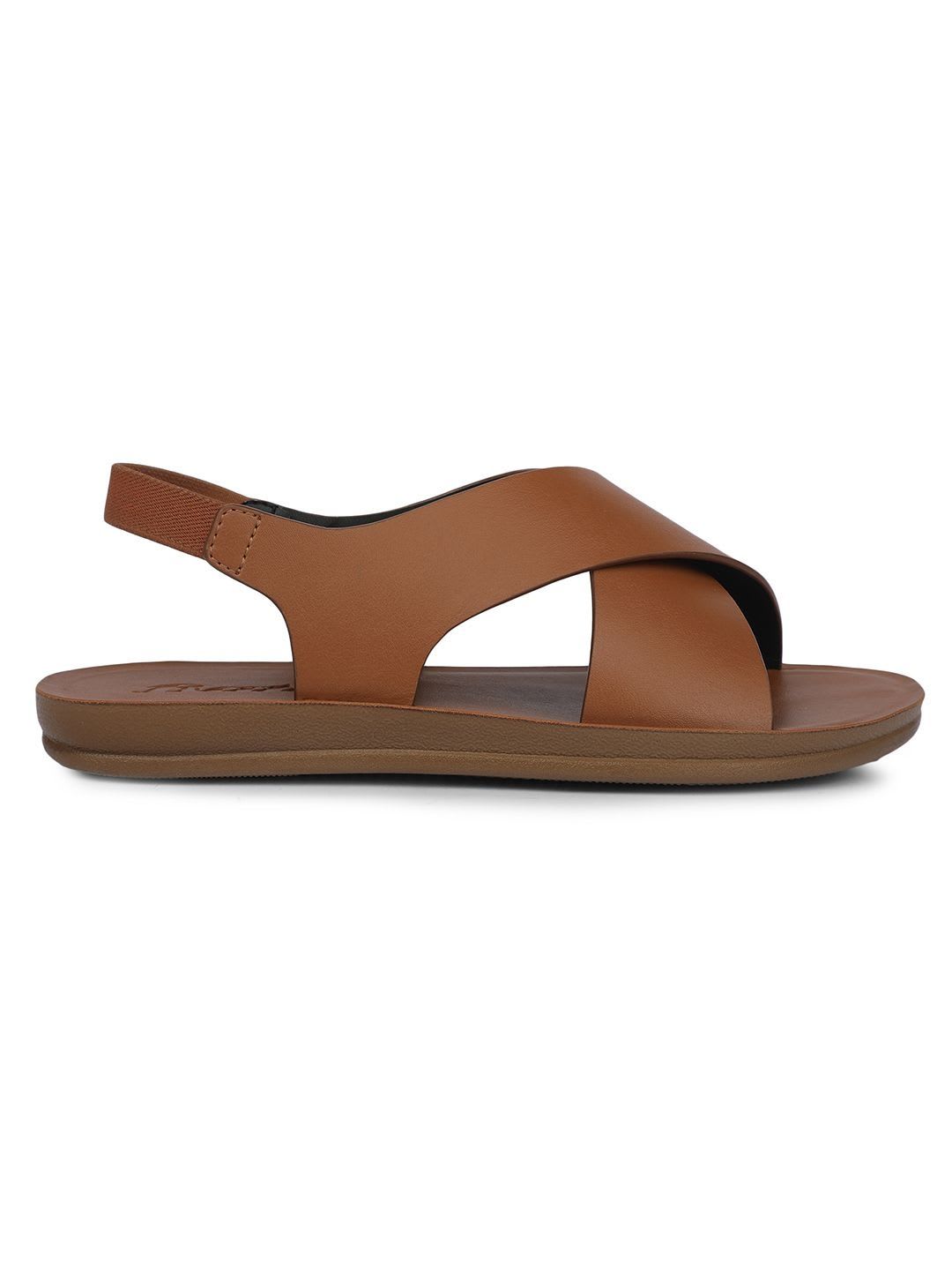 Bata Women Open Toe Flats - back view