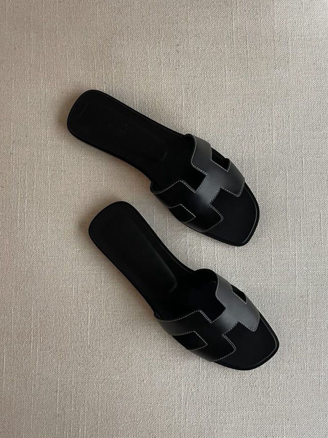 ADIVER Women Fashion Open Toe Flats - default view