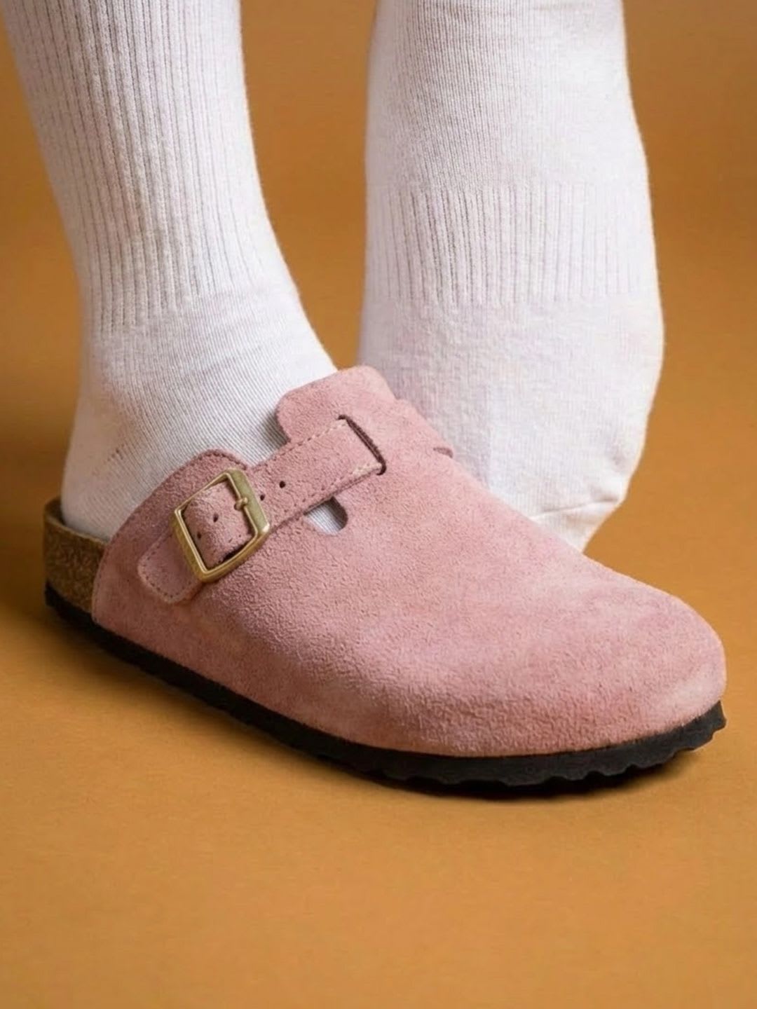 Big Fox Women Mules Flats - left view