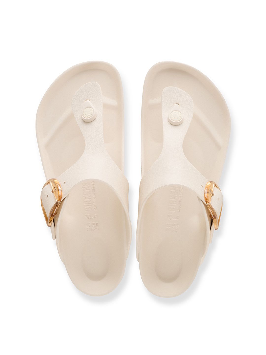 Birkenstock Gizeh Women Regular Width White EVA Sandal - right view