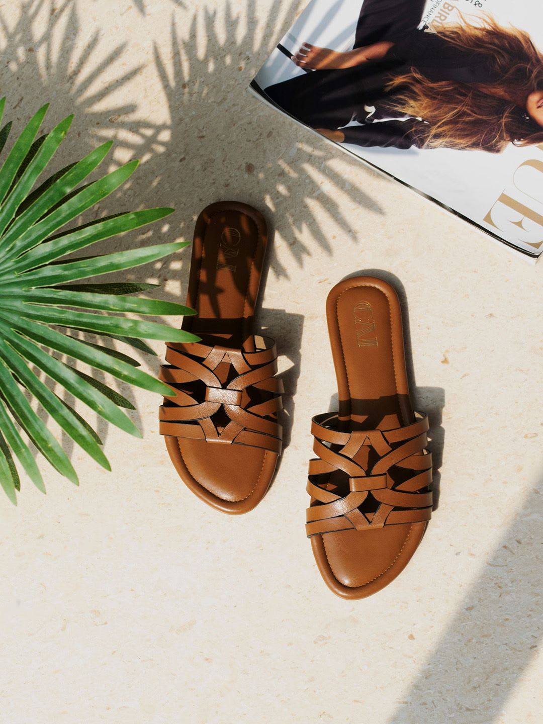CAI Women Lazercut Flats - default view