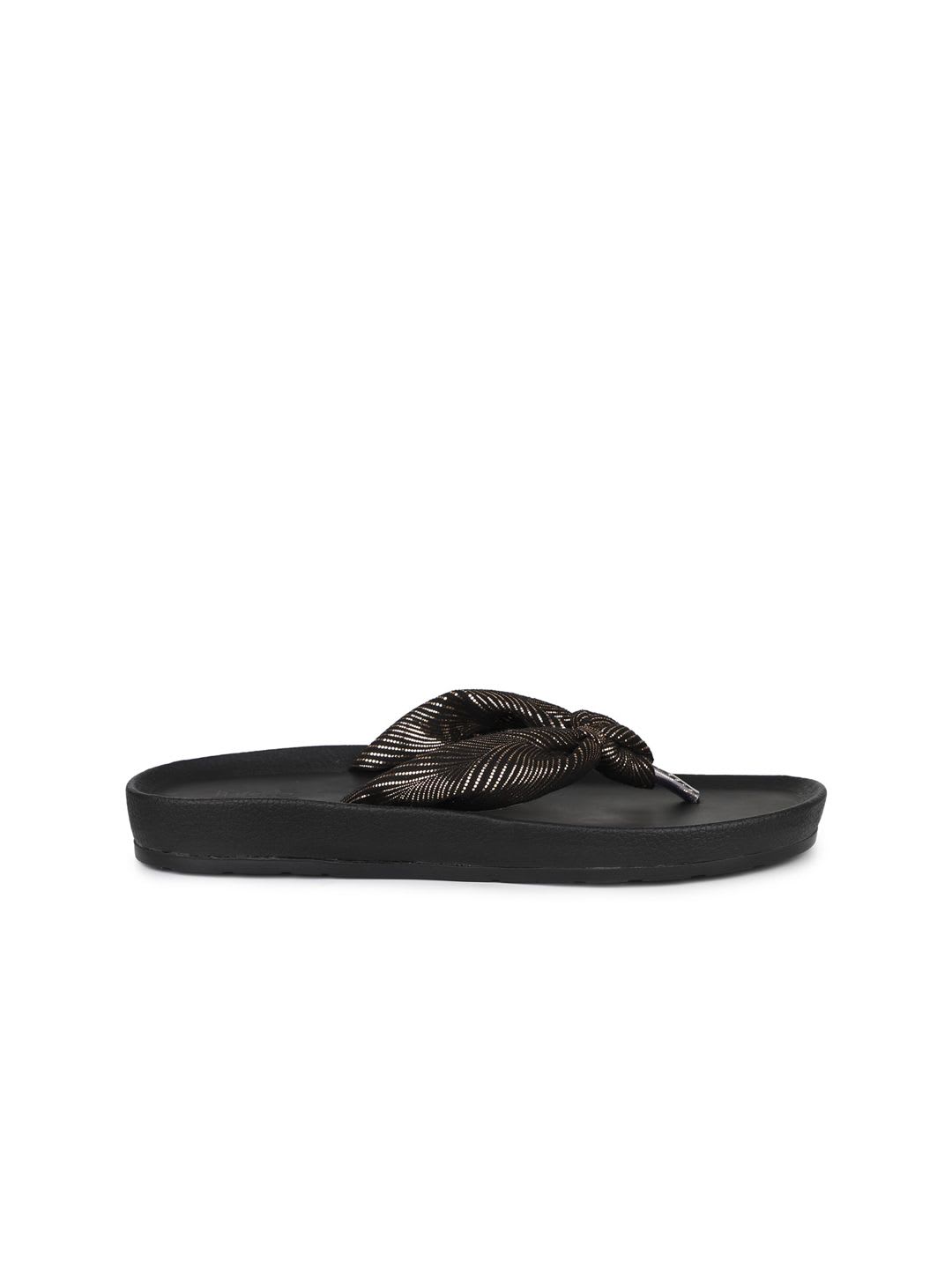 Inc 5 Textured Open Toe Flats - right view