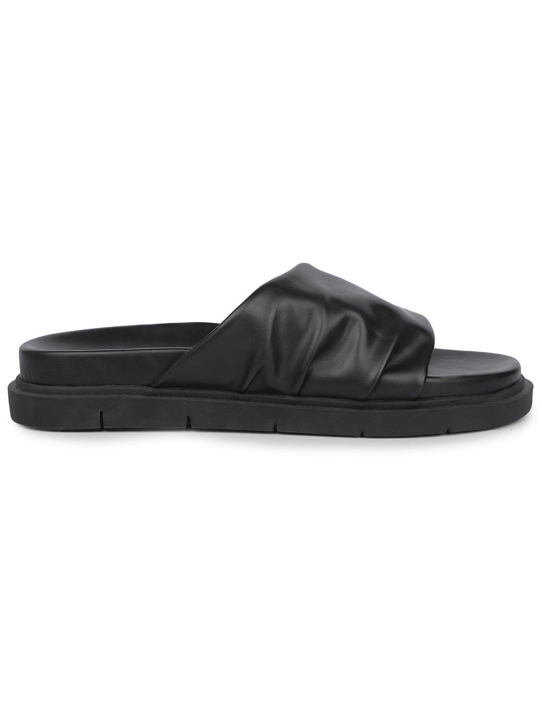 Bata Women Open Toe Flats - back view