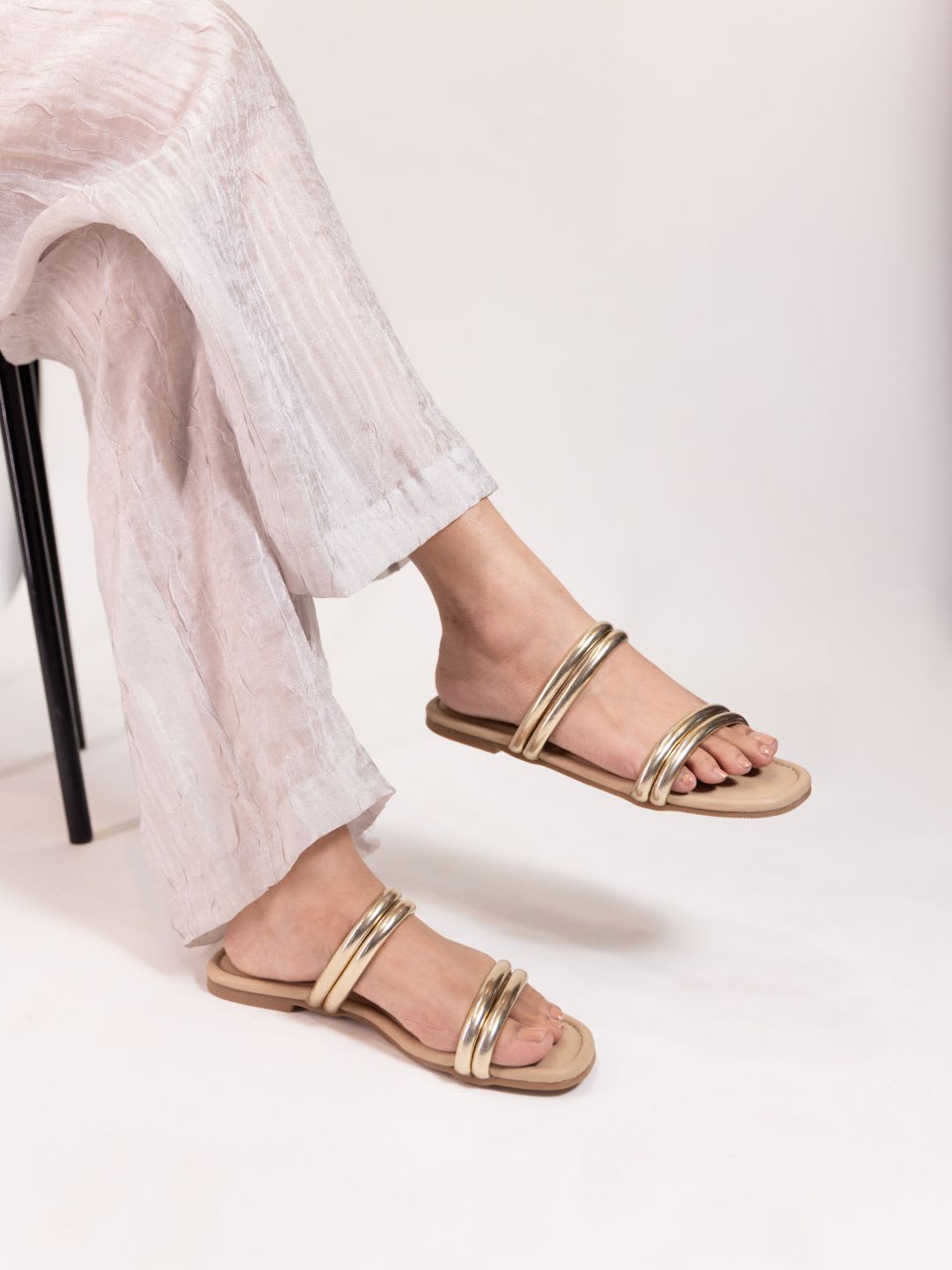 CAI Twin Strap Flats - default view