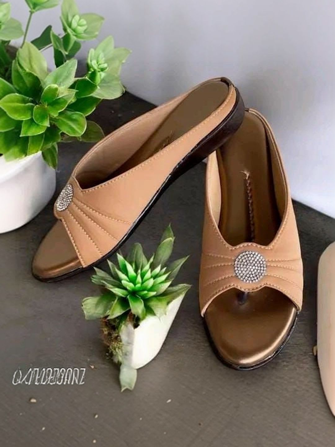 CORSICA Women Embellished Open Toe Flats - default view