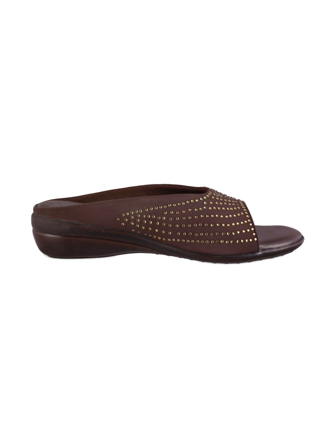 HUNYZA FOOTWEAR Women Embellished Open Toe Flats - right view