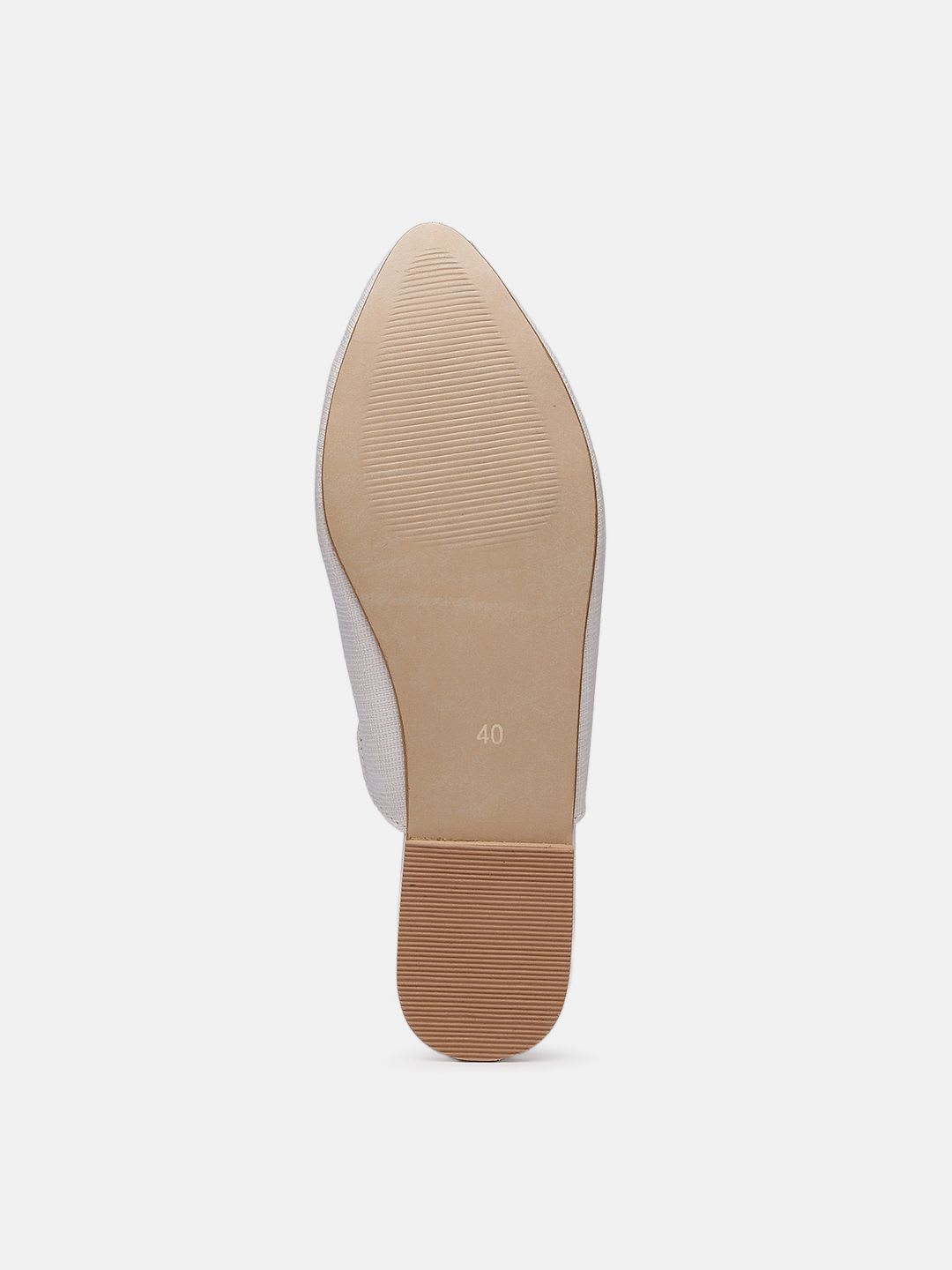 House of Pataudi Women Embellished Party Mules - back view