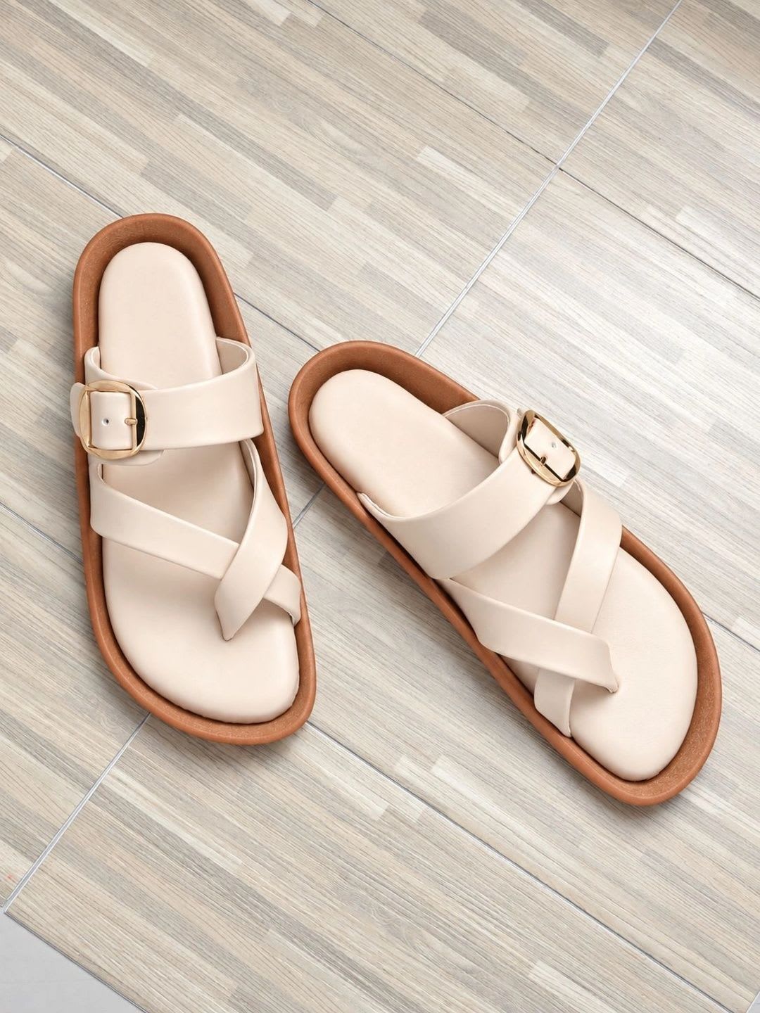 Roadster Women One Toe Flats with Buckles - default view