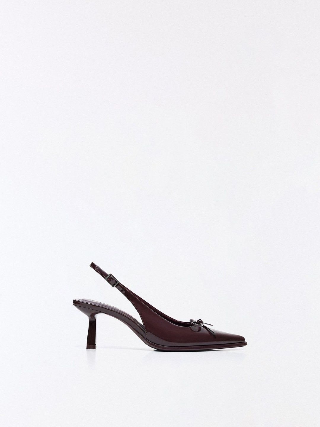 Bershka Kitten Heel Slingback Shoes - default view