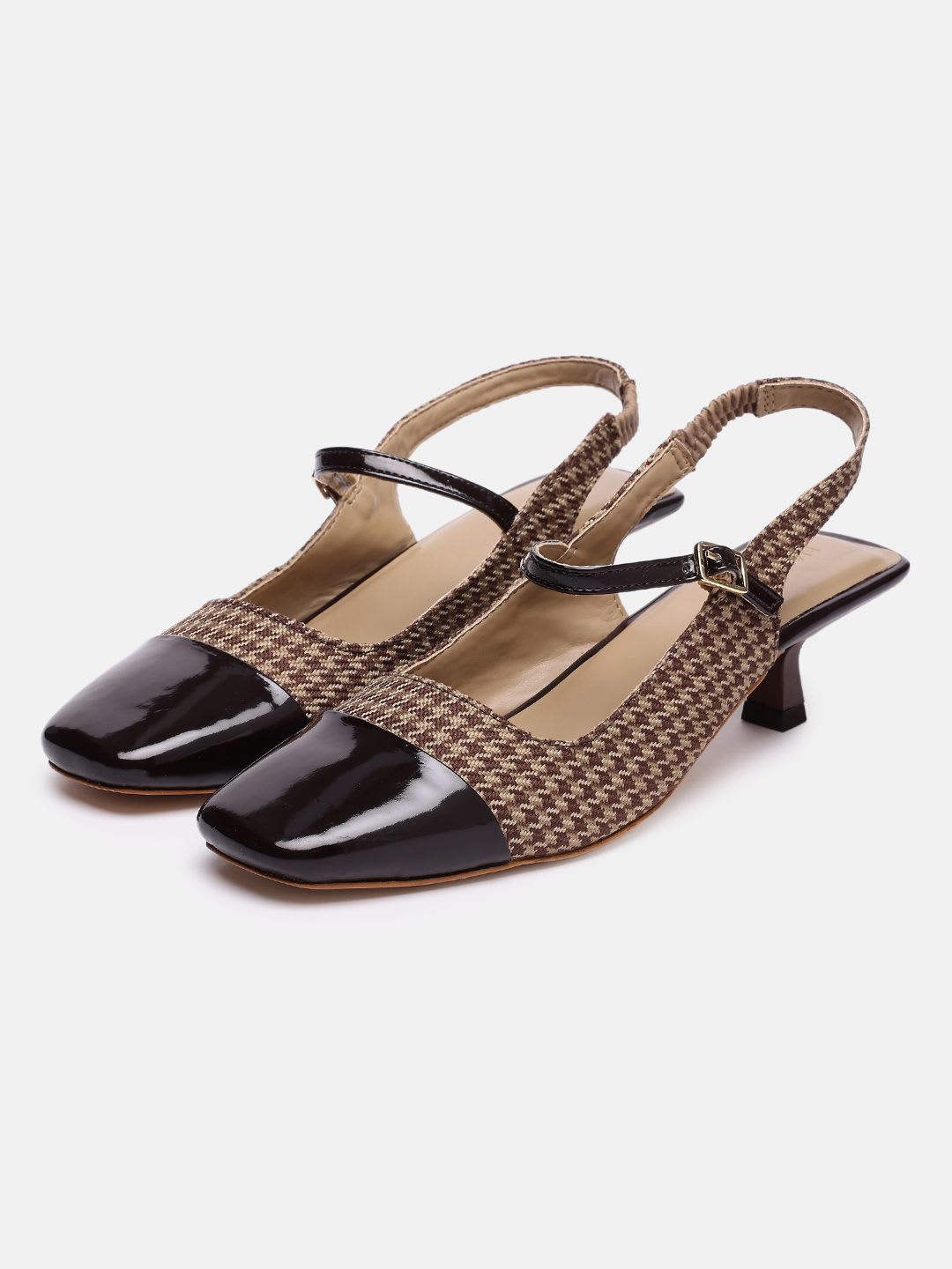 Nautica Printed Kitten Heels - default view