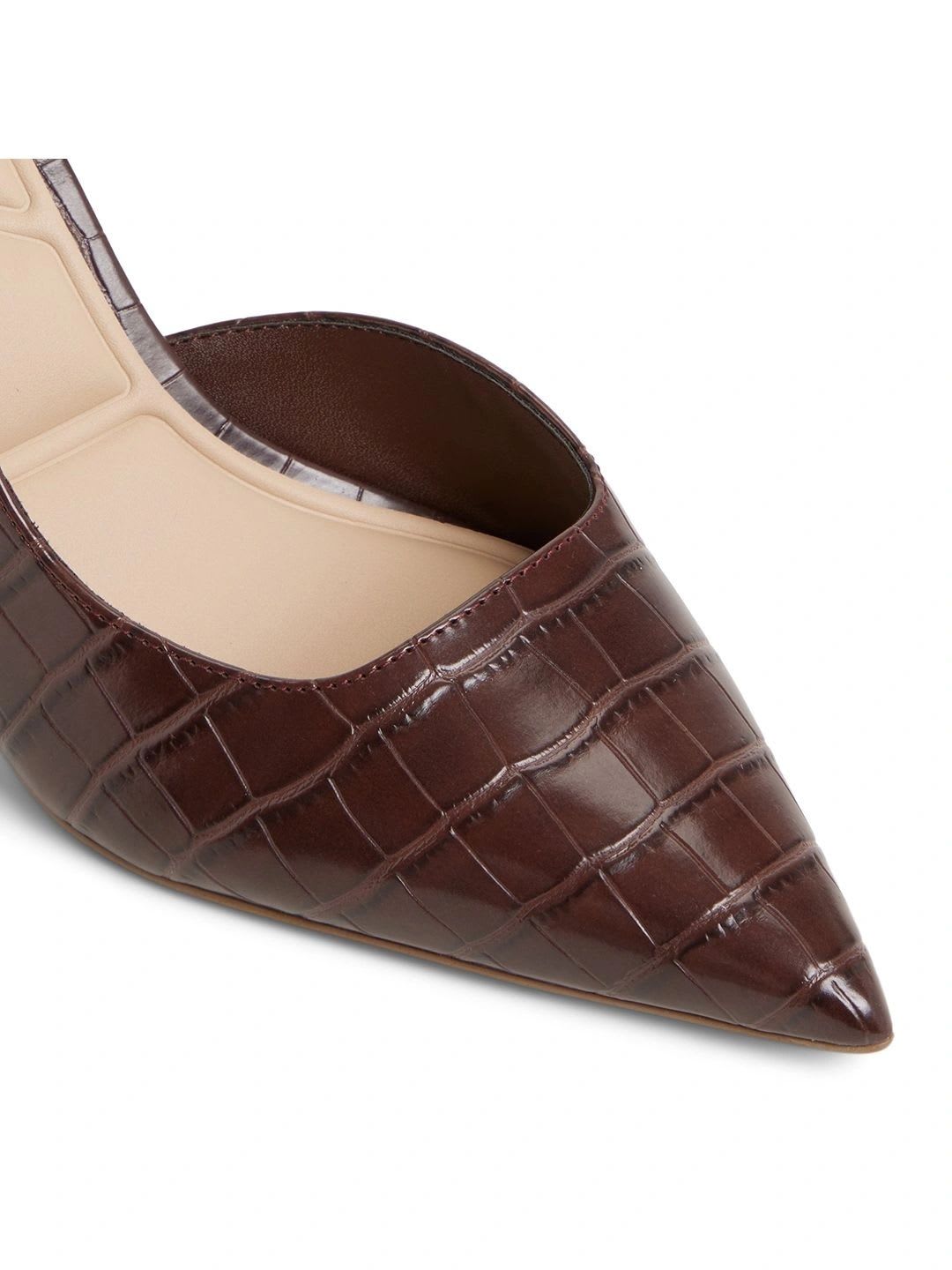 ALDO Textured Stiletto Pumps - back view