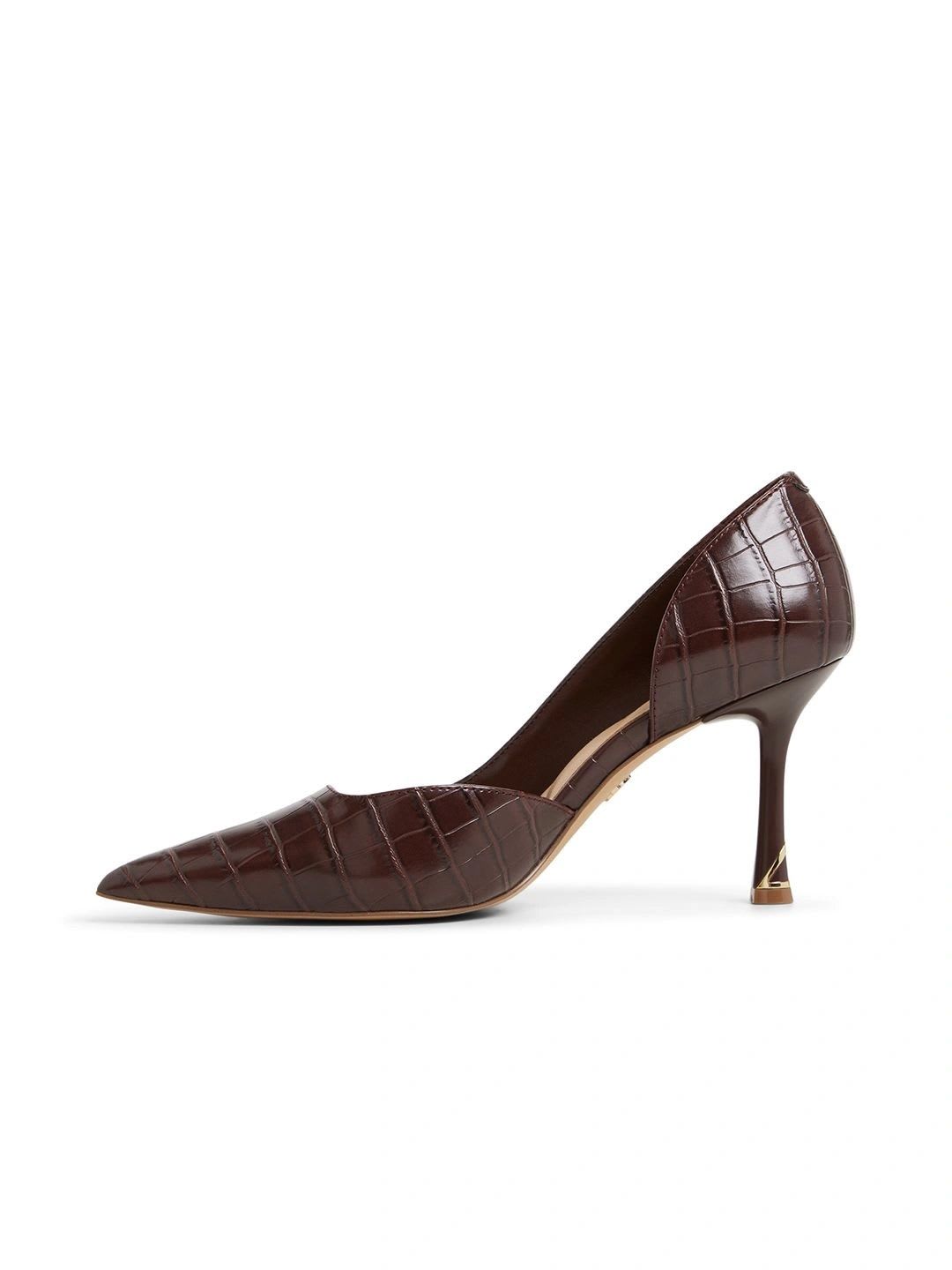ALDO Textured Stiletto Pumps - right view
