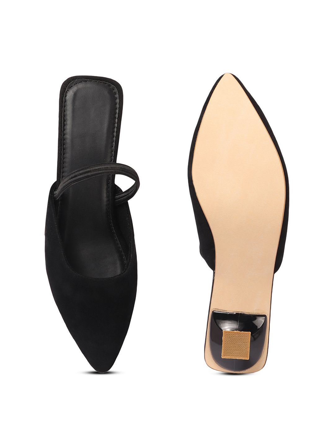 Austine Ethnic Kitten Pumps - left view