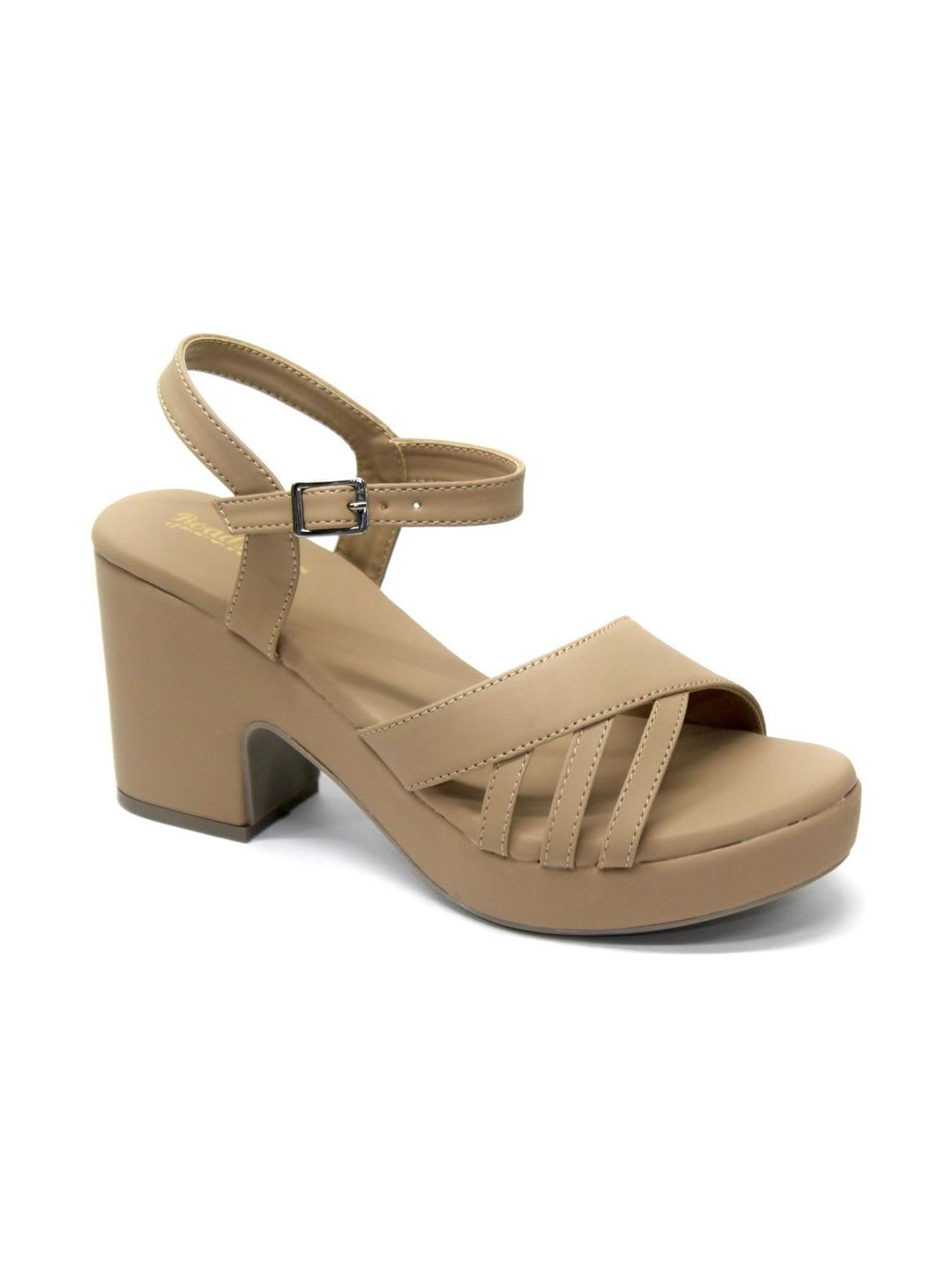 Roadster The Roadster Lifestyle Co Beige party Heels - right view