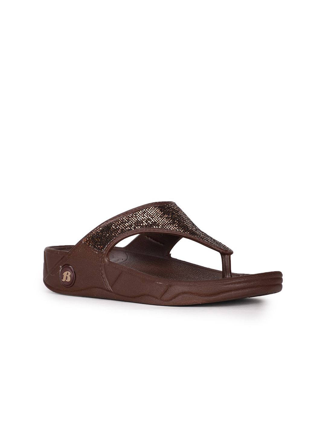 Bata Women Embellished Open Toe Flatform Heels - default view
