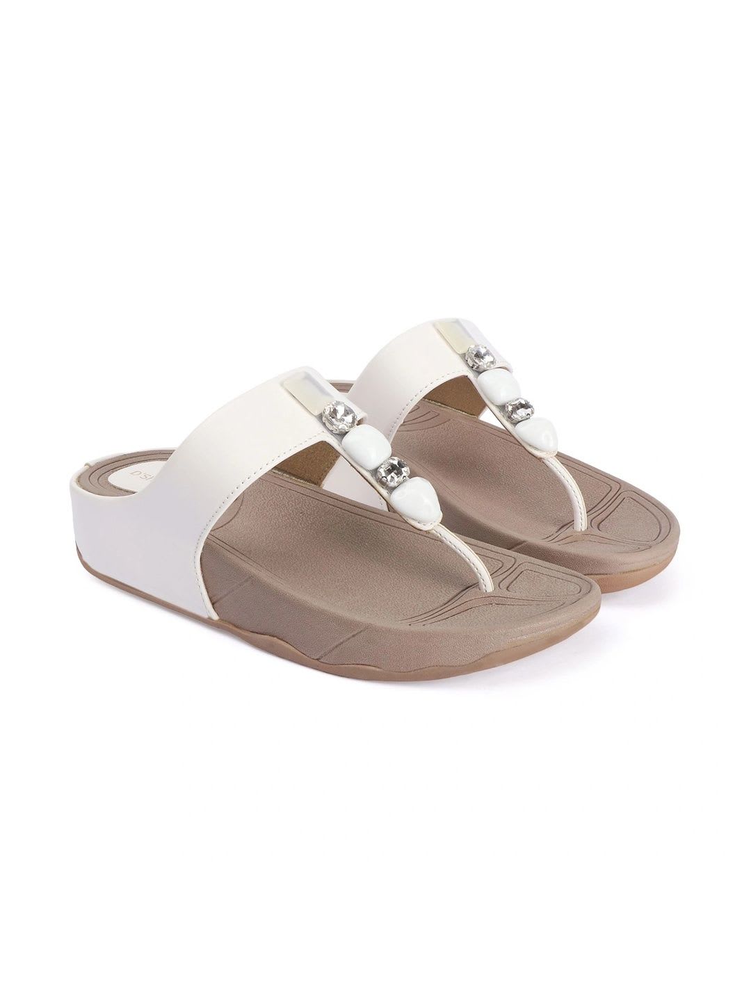 D Shoe Lounge Wedge Sandals - left view