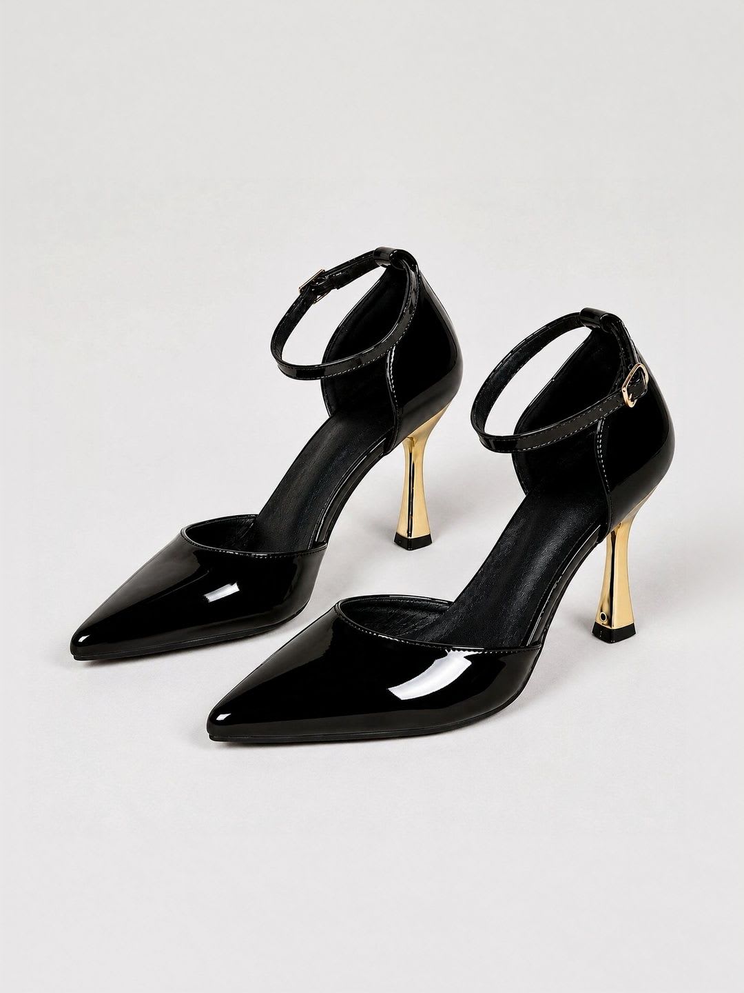 ALLEYSTRAP Party Stiletto Pumps - left view