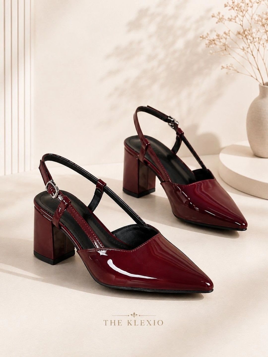 ALLEYSTRAP Block Pumps - back view