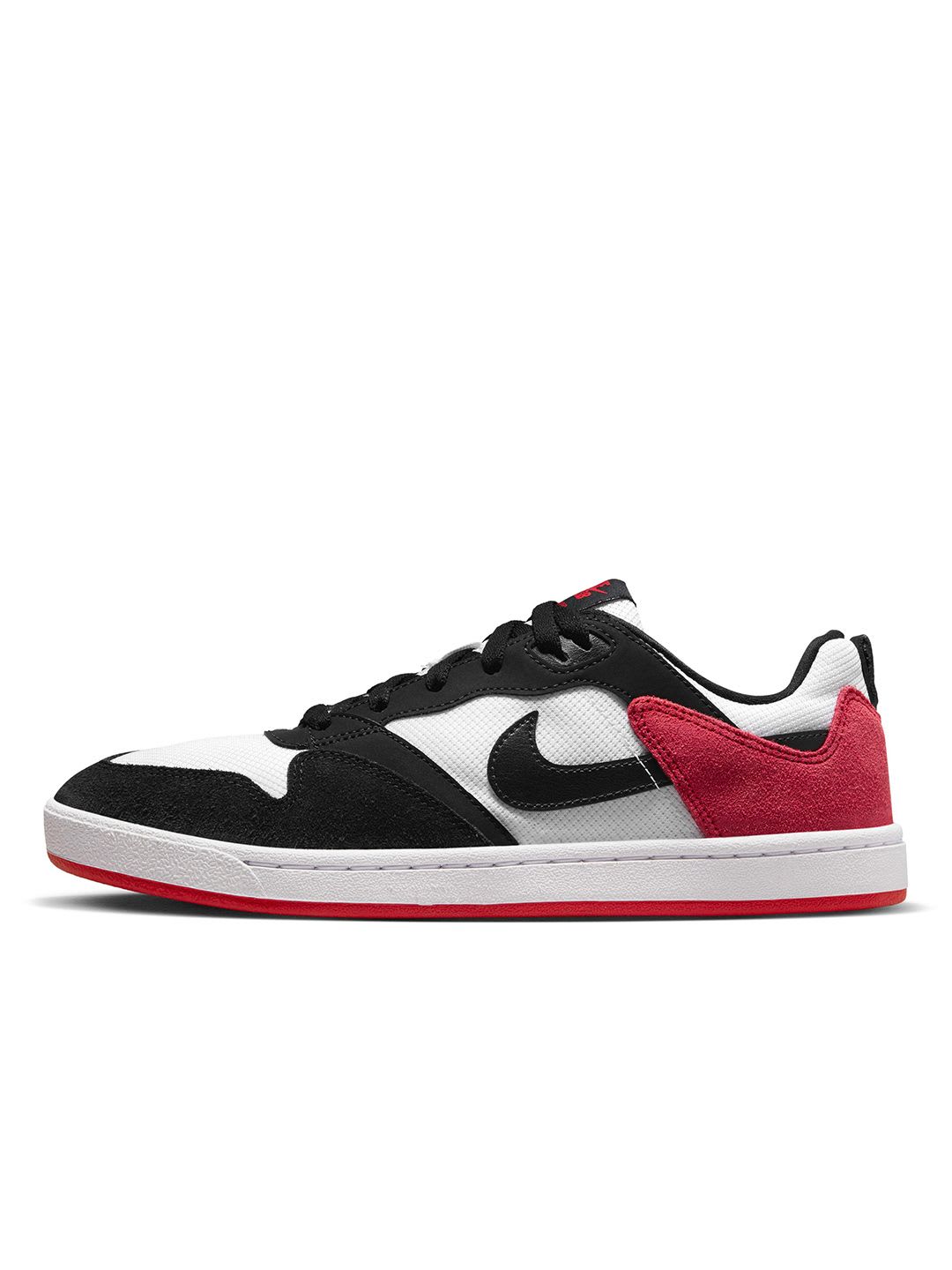 Nike Unisex Black SB Alleyoop Skateboarding Shoes - back view