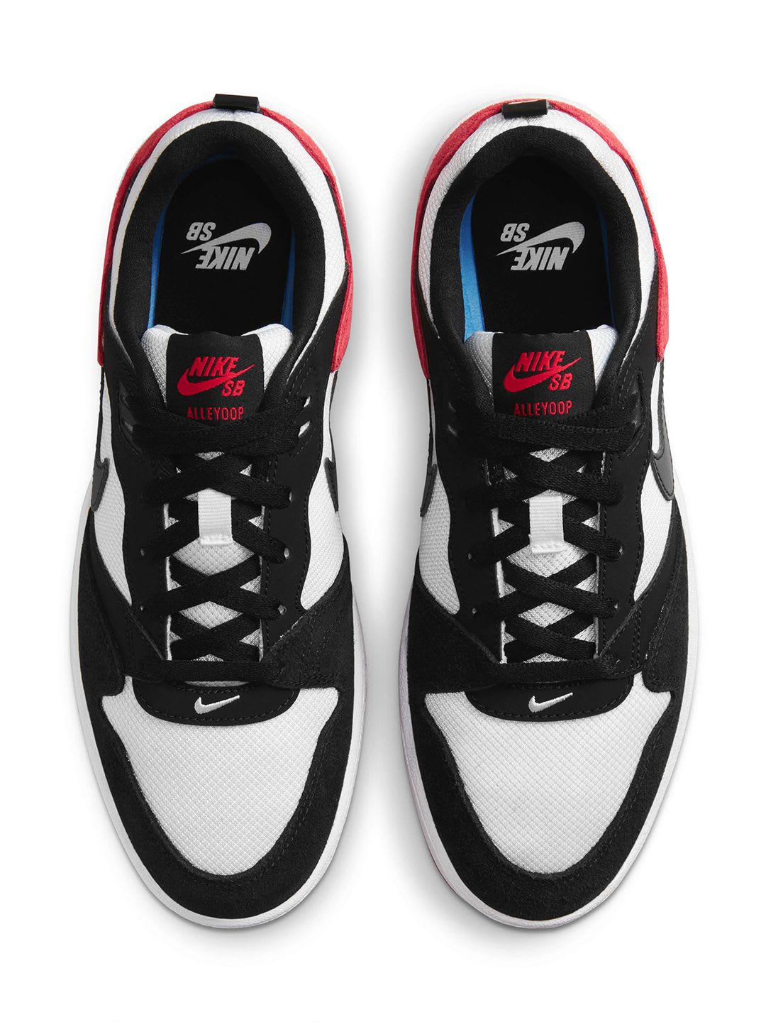 Nike Unisex Black SB Alleyoop Skateboarding Shoes - right view