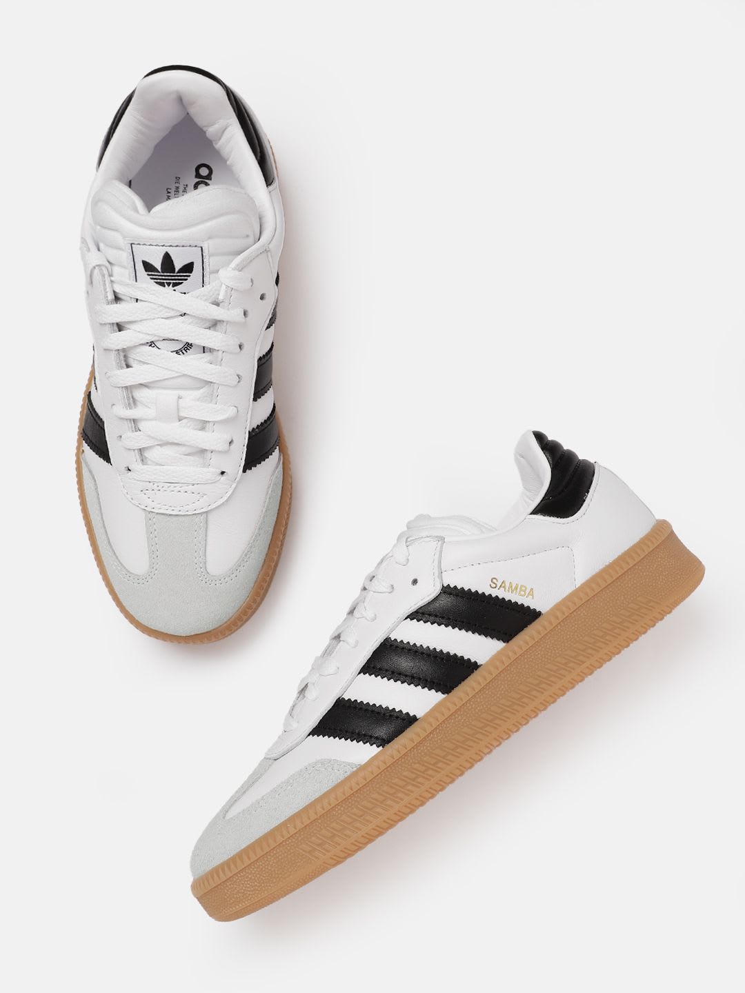 ADIDAS Originals Unisex Leather Samba XLG Skateboarding Shoes - default view
