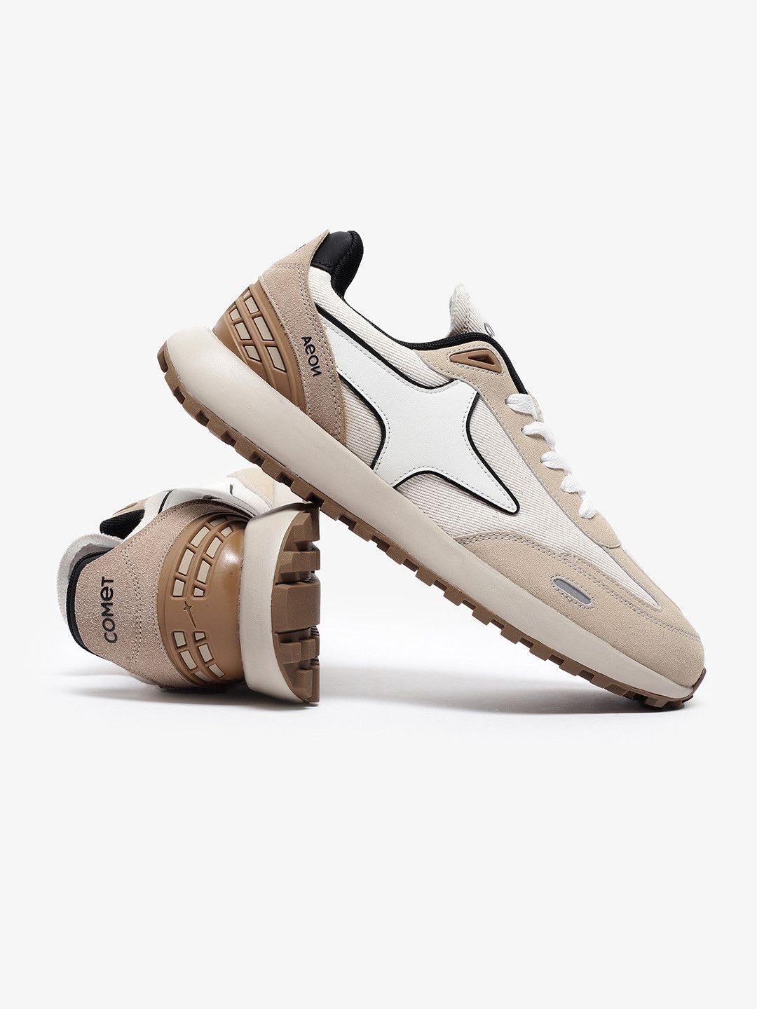 Comet Unisex Aeon v2 Affogato Sneakers - left view