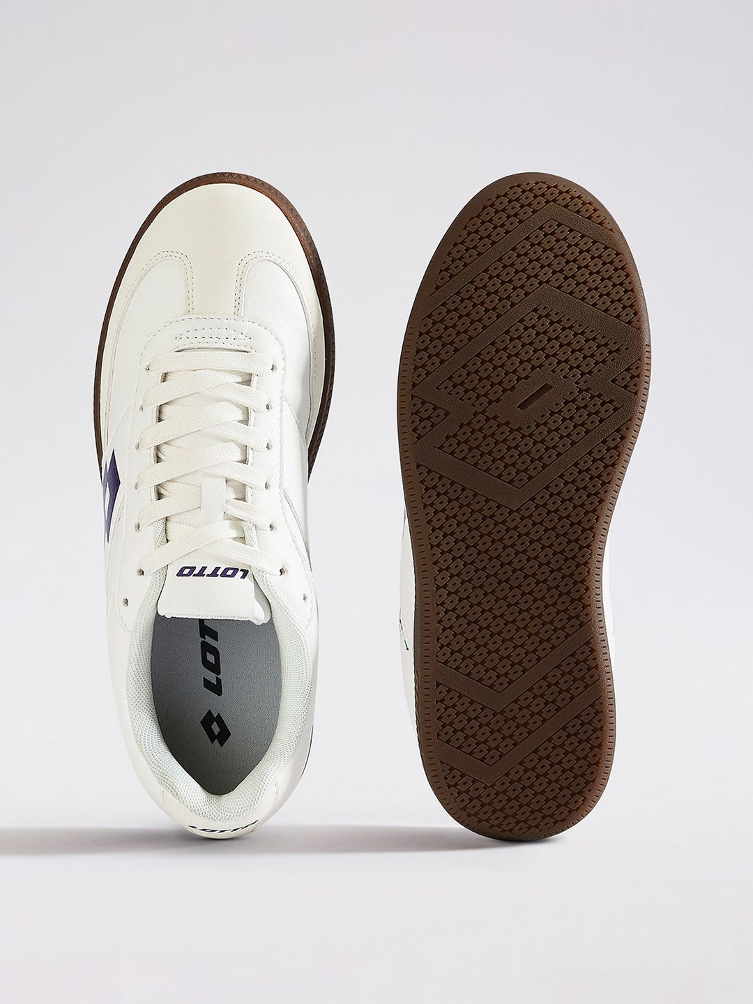 Lotto Women Mavin Court White Sneakers - back view