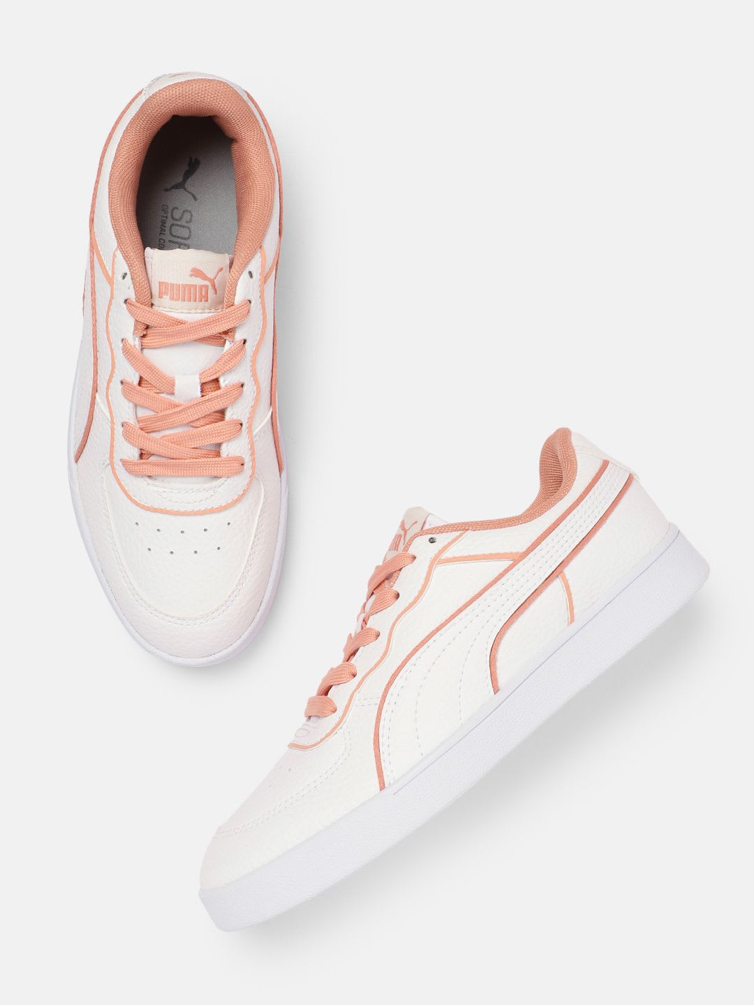 PUMA Women Galaxium Sneakers with Perforated Detail - default view