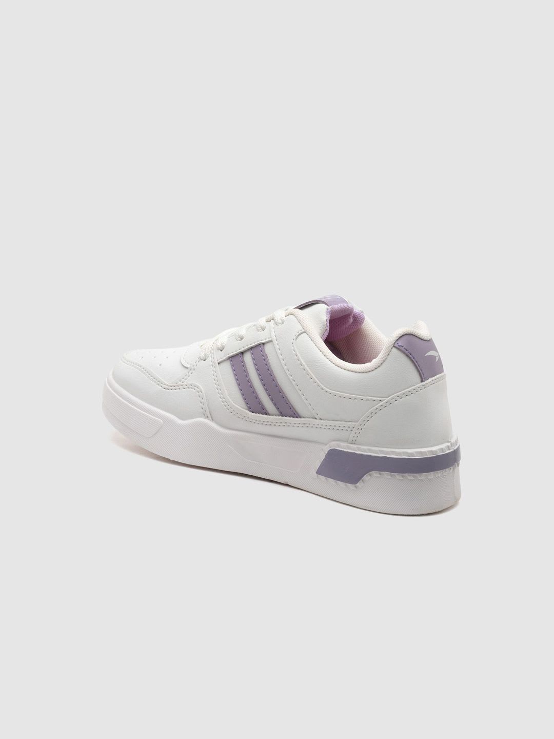 ASIAN Women Striped Sneakers - back view