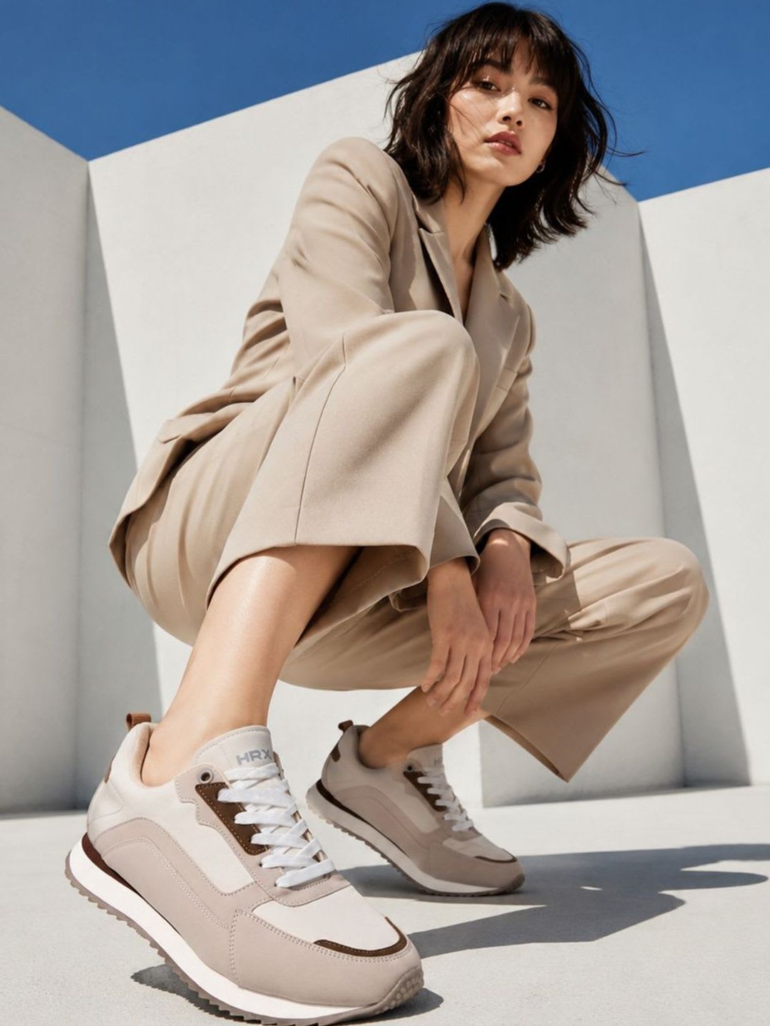 HRX by Hrithik Roshan Women Colourblocked Sneakers - default view
