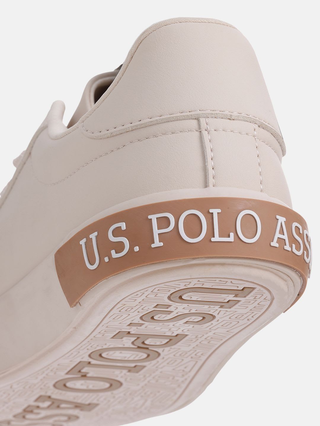 U.S. Polo Assn. Women Aubrey 3.0 Nude Lightweight Sneaker Shoes - right view